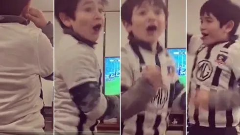 La adorable celebración de este niño al ver al ídolo Paredes