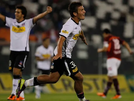 Diego Rubio no se olvida de Colo Colo en Copa Libertadores