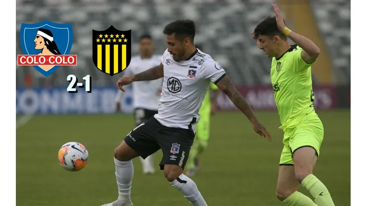 Colo Colo ganó por 2-1 contra Peñarol