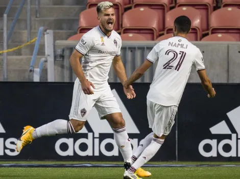 Diego Rubio anota un doblete en la MLS