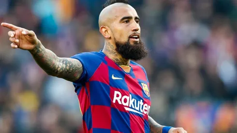 Arturo Vidal en Barcelona
