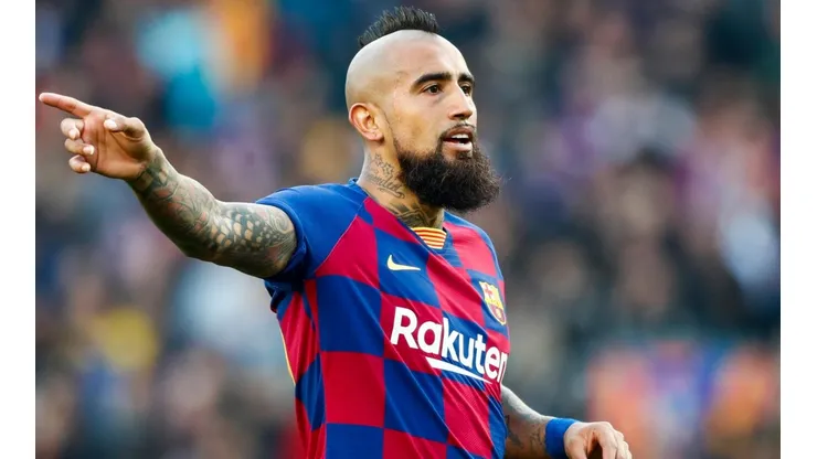 Arturo Vidal en Barcelona