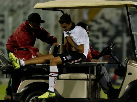 Villanueva se vuelve a desgarrar y será baja en Colo Colo