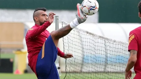 Arturo Vidal en Barcelona