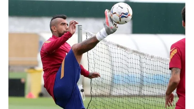 Arturo Vidal en Barcelona