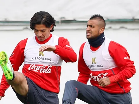 La arenga de Vidal para Colo Colo y Matías