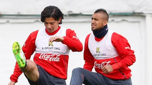 Vidal alienta a su "hermano" Matías desde España