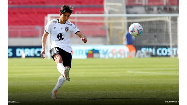 Matías Fernández en la formación titular