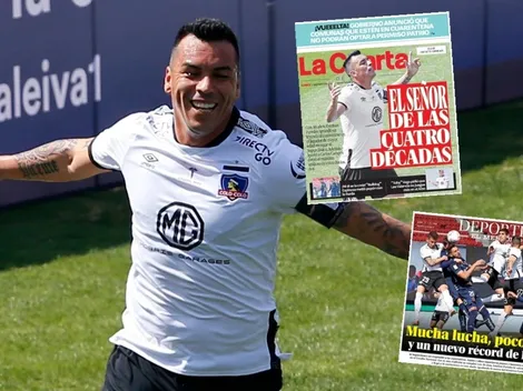 Las portadas tras el 1-1 ante la U y el gol de Paredes