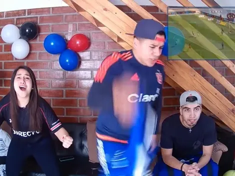 Hincha azul explota al ver el gol de Paredes: “Siempre la misma we*”