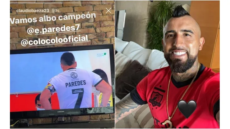 Ex Colo Colo viendo el Superclásico