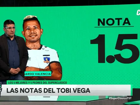 Las notas del Toby Vega: Paredes el mejor, pero sepultó a Valencia y Blandi