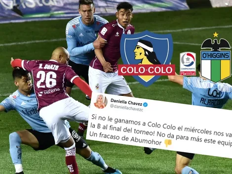 Daniella Chávez saca al baile al Cacique por mal momento de O’Higgins