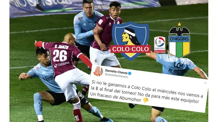 O'Higgins y Colo Colo chocarán la próxima semana.