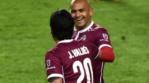 Jaime Valdés junto a Humberto Suazo