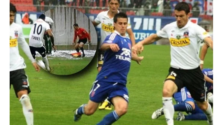 Andrés Scotti y el banderín del 2010