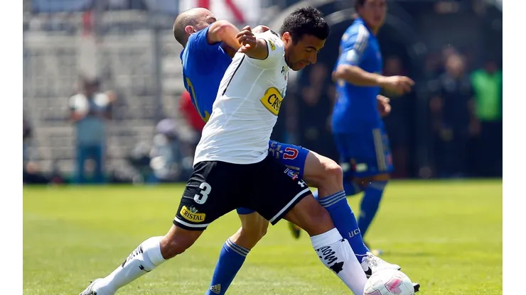 Claudio Maldonado en un Superclásico