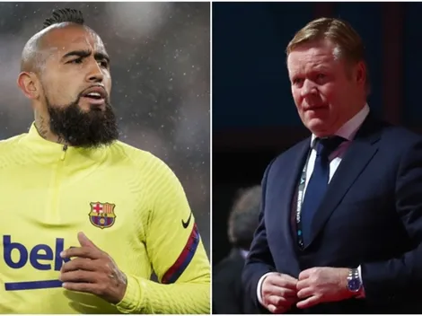 Dirigentes advierten a Koeman que piense dos veces si quiere sacar a Vidal