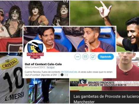 Colo Colo también tiene su cuenta Out of Context en redes sociales