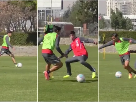 Video: Matías Fernández afina la puntería de cara al Superclásico