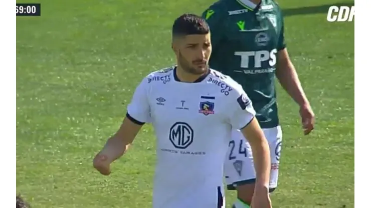 El argentino tuvo un nulo cometido ante los caturros.