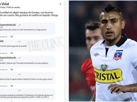 ¿Vidal a Colo Colo? The Clinic se la jugó con este notable LinkedIn