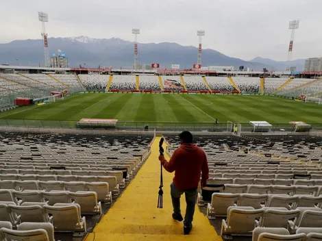 El protocolo sanitario en el Monumental para el Colo Colo vs Wanderers