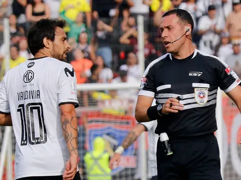 Colo Colo y Wanderers será dirigido por árbitro que tuvo fuerte cruce con Valdivia