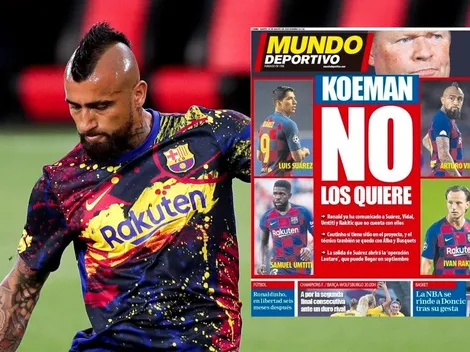 Vidal se toma las portadas en España ante su inminente salida del Barcelona