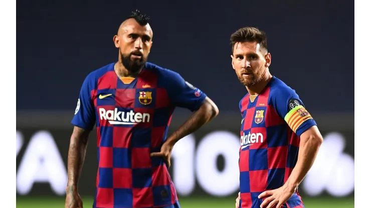 Messi comunicó su decisión de salir del Barcelona.