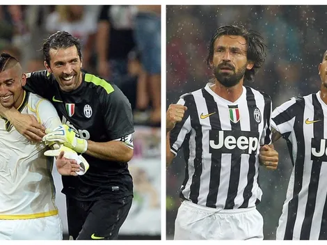 Bombazo: Pirlo y Buffon llaman a Vidal para que vuelva a la Juventus