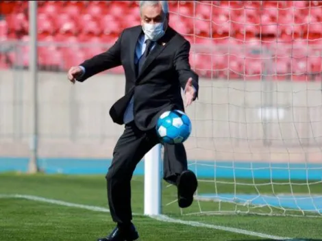 Miguel Pinto "reprueba" la actuación de Piñera como arquero