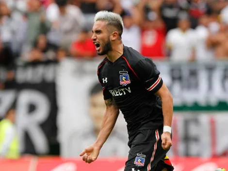 Morales, un azul que no se arrepiente de jugar en Colo Colo