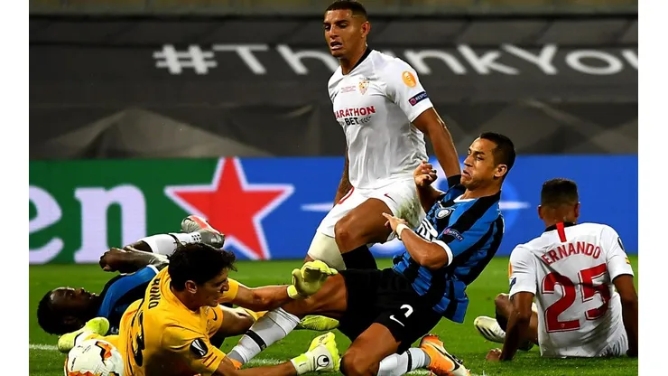 Alexis tuvo el empate, pero se la sacaron de la linea