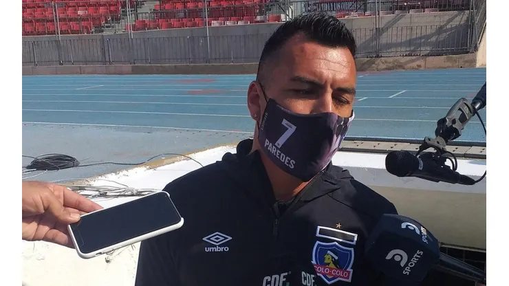 Esteban Paredes deja atrás las diferencias en Colo Colo (Luis Marambio Torres)