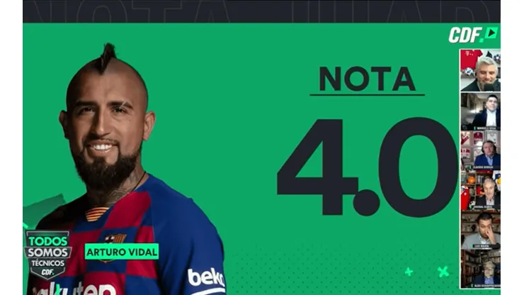 Marcelo Vega le pone nota suficiente al King ante el Bayern