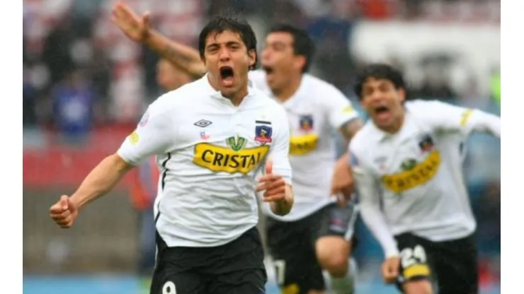Campora desata su euforia tras darle un agónico empate a Colo Colo en un clásico.