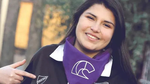 Alondra comenzó a apoyar más al equipo femenino del Cacique.