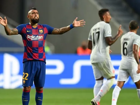 Vidal se despide de la Champions: Barcelona goleado 8-2 por el Bayern