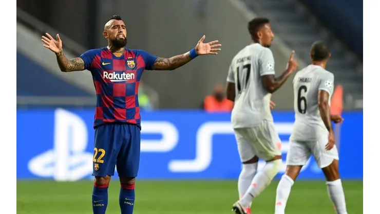 Arturo Vidal queda fuera de la Champions