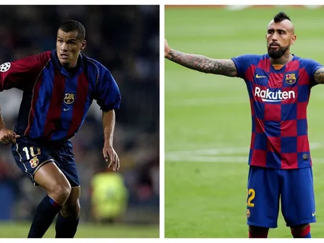 Rivaldo no quiere a Arturo Vidal lejos del Barcelona: "Se tiene que quedar"