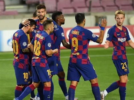 Celebra el King: Barcelona vence al Napoli y clasifica a 4tos de Champions