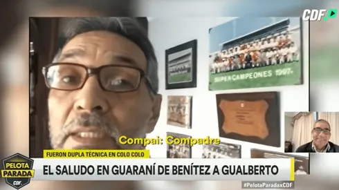 Gustavo Benítez manda un emotivo mensaje a Gualberto Jara