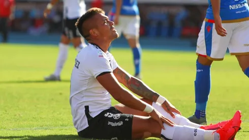 Javier Parraguez se lesionó en las prácticas de Colo Colo