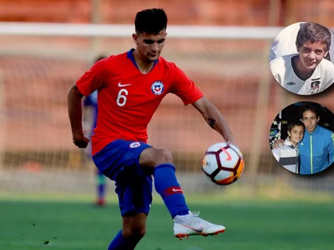 Recuerdan la infancia colocolina de Ignacio Saavedra