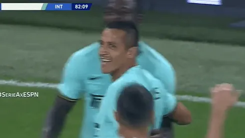 Alexis Sánchez marca presencia en triunfo del Inter