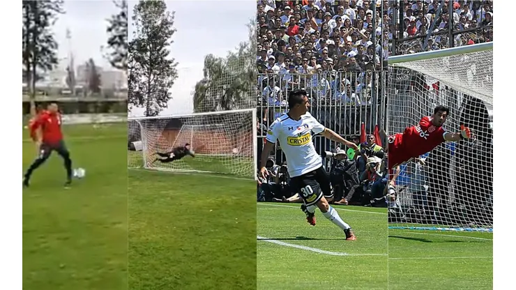 Esteban Paredes recrea golazo a la U en el Monumental