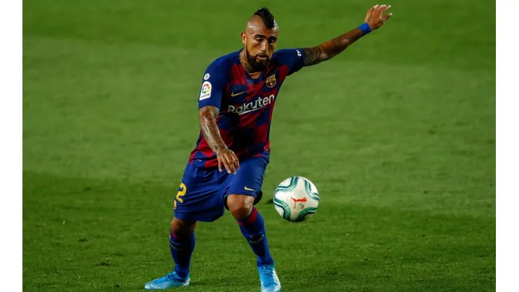 Arturo Vidal en Barcelona