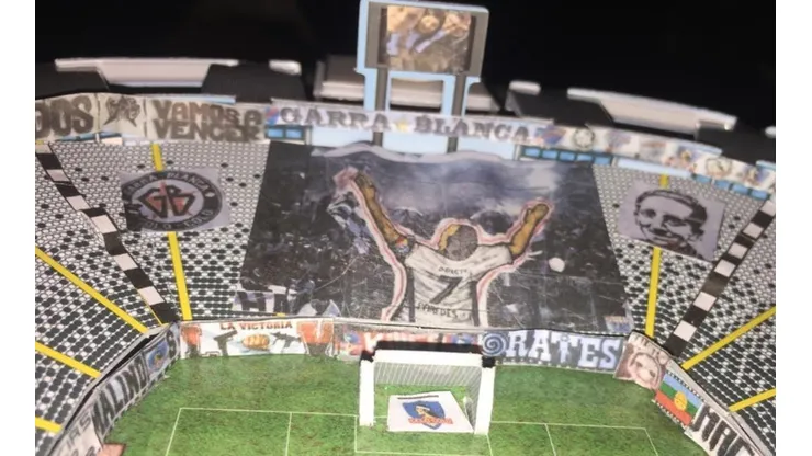 Algunos detalles que hinchas añadieron al puzzle del Estadio Monumental