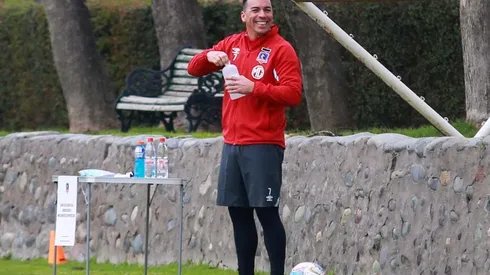 Esteban Paredes feliz de volver a entrenar